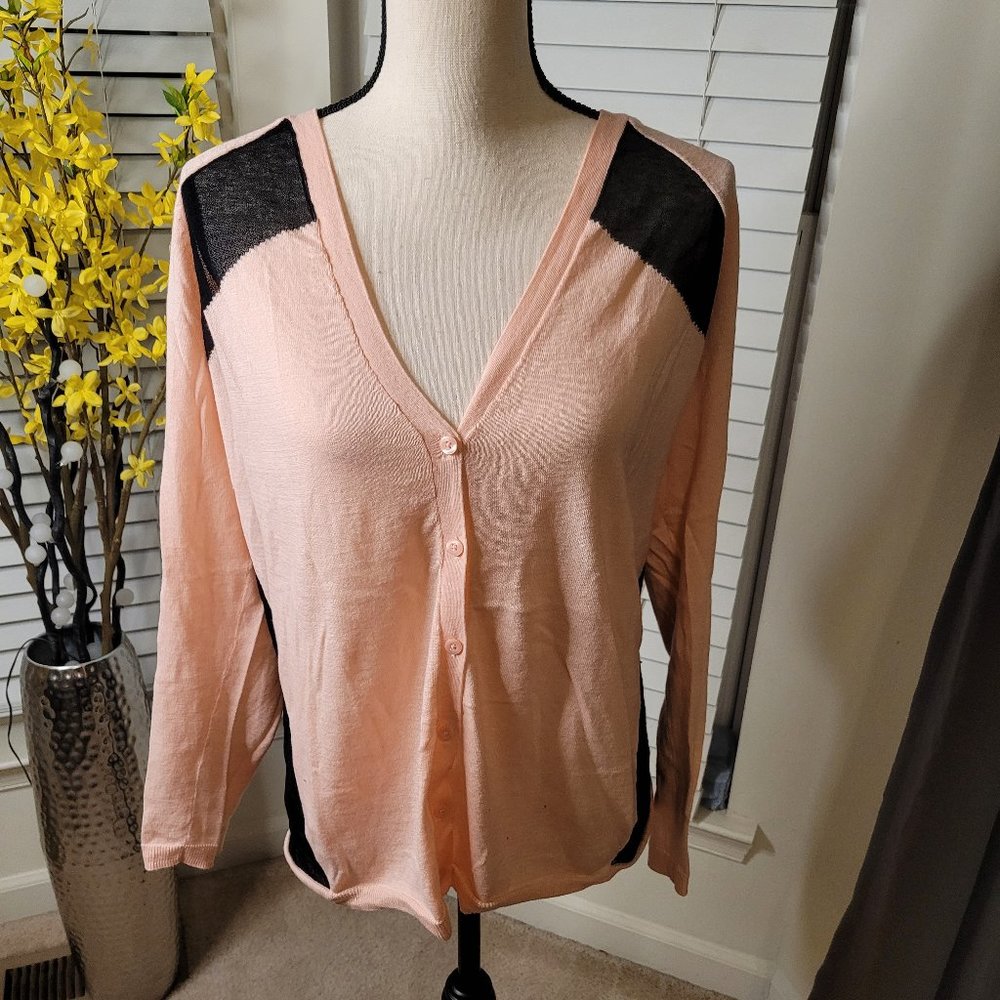 Pink and Black Sweater